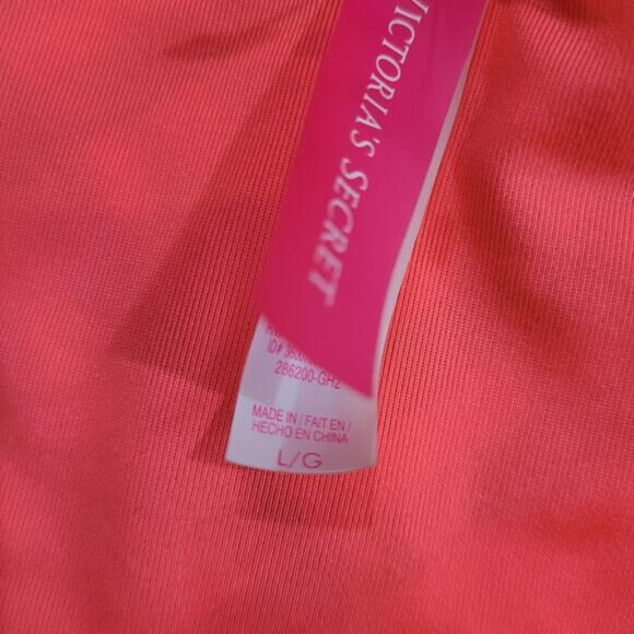 Plaid Bikini Set - Pink and Orange - Picture 5 of 7